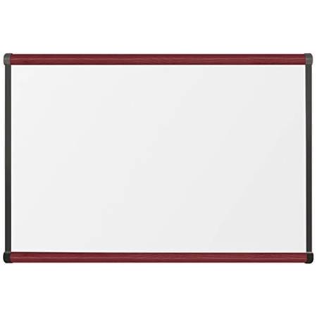 2 - 48w X 36h Cherry Mahogany Framed Presentation Whiteboard 1