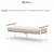 Four Hands Solano Aroba Outdoor Bench 9 thumbnail