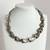 VTG TAXCO Efrain Lopez Sterling Silver Heart Link 17" Necklace 112 Gr 1 thumbnail