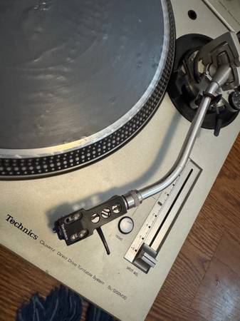 Technics SL-1200MK3 ターンテーブル針SHURE M44-7付 Technics SL-1200MK3 カートリッジ M44-7 テクニクス ターン