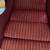 Pair Vintage Recaro Racing Race Car Seats Maroon fabric fish net head 4 thumbnail