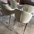Sunpan Stanis 26" contemporary faux leather counter stool in white wi 6 thumbnail