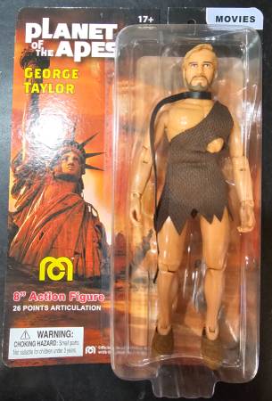 PLANET OF THE APES: GEORGE TAYLOR 8" ACTION FIGURE 1
