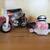 COOKIE JAR ~ HARLEY DAVIDSON STYLE ROAD HOG PIG MOTORCYCLE 12 thumbnail