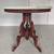 🪞 Vintage Marble-Top Accent Table – Ornate Carved Wood Base 3 thumbnail