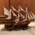 Sailing Ship Model 32" long 22" high Nautical  Boat Scale model 1 thumbnail