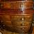 Antique Pineapple Carved Mahogany Dresser 3 thumbnail