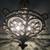 Crystal Chandelier by TI 3-Lights Farmhouse English Bronze 19"diameter 9 thumbnail