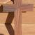 VINTAGE SOLID WOOD &BRASS CROSS / BRASS INLAY /CHRIST/RELIGIOUS / 2 thumbnail