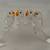 Swarovski  Lovebirds Crystal Figurine 7621 NR 05 4 Birds on Branch 2 thumbnail