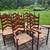 Cherry Ladderback Dining Chairs - Ethan Allen 2 thumbnail