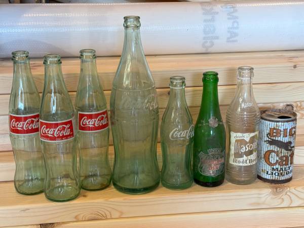 Antique Bottles & Can 1