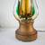 Stunning, large 1950s Murano Sommerso glass table lamp 2 thumbnail