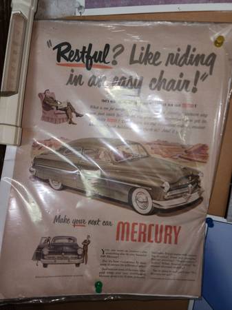 Vintage Mercury Poster 1