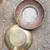 2 Vintage Brass Chinese Zodiac Trinket Dish Votive Coins Jewelry Dish 2 thumbnail
