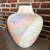 Vintage 80s Large Pastel Abstract Art Pottery Vase 2 thumbnail