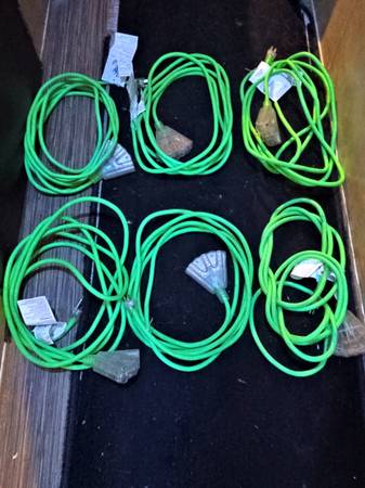 15ft extension cords 3 outlet 1875watts 1