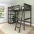 🛏️ High Loft Twin Bed with Desk & Bookcase – Excellent Condition! 1 thumbnail