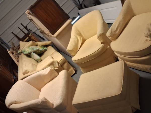 Tan couch set 1