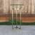 Vintage Glass and Metal Plant Stand Plant Holder with Coi Fish and Sca 1 thumbnail