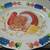 Beautiful, hand painted Thanksgiving 18" serving platter 6 thumbnail
