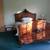 Bed Circa 1860-1880 carved French double bed 3 thumbnail