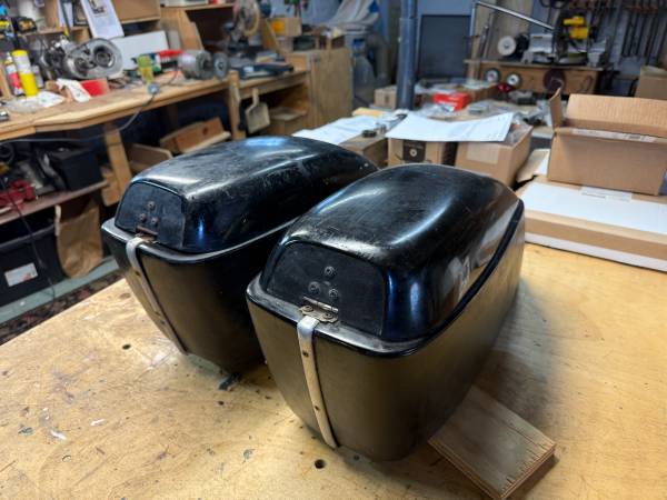 For Sale:   Wixom Panniers and Top Case 1