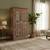 Antique Wood Storage Accent Furniture 7 thumbnail
