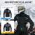 Motorcycle Jacket, Unisex, Waterproof, CE Level 2 Armor LARGE #4822 3 thumbnail
