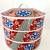 Vintage OMC Japan 3 tier Stacking Covered bowls 2 thumbnail