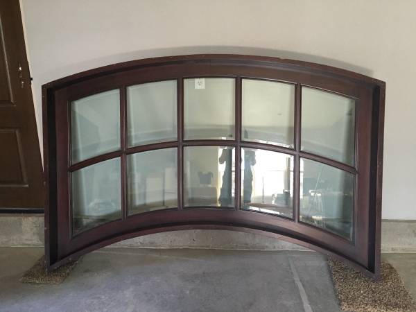 Window solid Mahogany 1