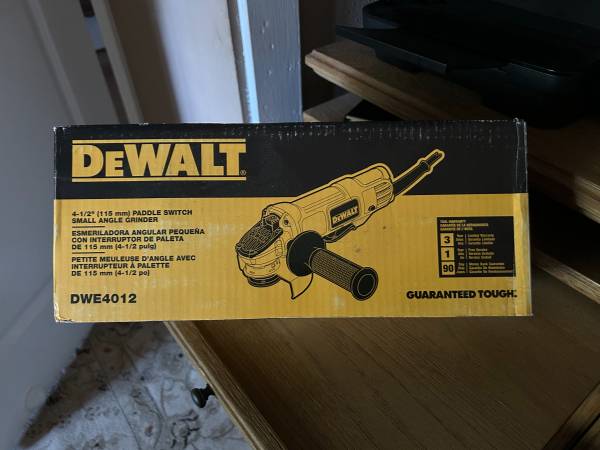 Dewalt 4 1/2" Small Angle Grinder 1