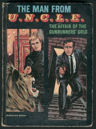 Man From UNCLE Hardcover Book 1967 1