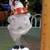 LED Color Changing Ice Skating Snowman Holiday Figurine(w/ 360° video) 3 thumbnail