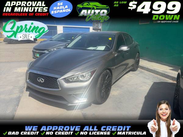 2020 Infiniti Q50 3.0t luxe sedan 4d 1