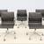 Herman Miller Eames Aluminum Group Brown Leather Management Chair 4 thumbnail