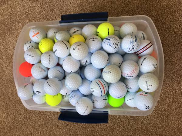 160 Mint Like New Golf Balls Various Brands No Scuffs No Markups 1