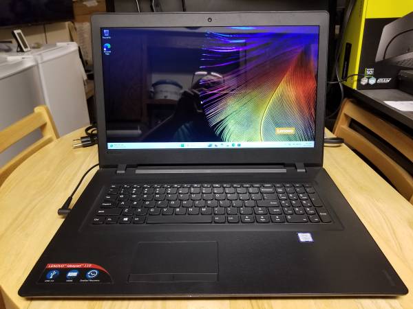 Lenovo 110-17ikb 17.3" i5 ssd Win 11 pro Microsoft 365 office 2024 pro 1