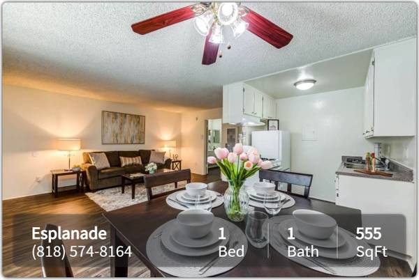 $1,764 / 1br - 555ft2 - LIMITED-TIME OFFER, GET 2 WEEKS FREE! 1Bed +1 Bath -Lake Balboa (Van Nuys - Lake Balboa)63701054486147121