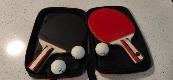 Pingpong (Table Tennis) Paddle Set with Cover 1