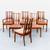 Vintage Mid Century "Brasilia" Walnut Dining Chairs by Broyhill 1 thumbnail