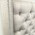 Pacific design center kravet custom cal king champagne beige silk bed 5 thumbnail