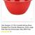 Zak Designs Brand Mixing/Serving Bowl, serving spoon and scooper LIKE 6 thumbnail
