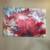 LARGE BEAUTIFUL ABSTRACT FLOWER PAINTING 2 thumbnail