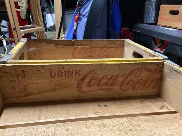 Coca Cola wooden crate 1