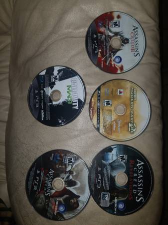 5 PS3 Action Games new condition 1