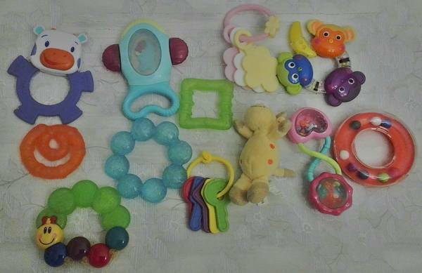 BABY TEETHERS & RATTLES, Excellent Condition! 1