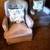 2 Light Blue Swivel chairs 2 thumbnail