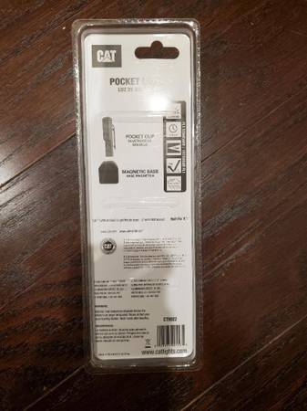 Flashlight CAT Rechargeable 400 Lumens & Pen Light 100 Lumens NEW - $40 (Pembroke Pines)63471413951107123