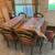 Georgetown- solid Maple Wood Dining Room table and chairs (6) with 2 a 8 thumbnail
